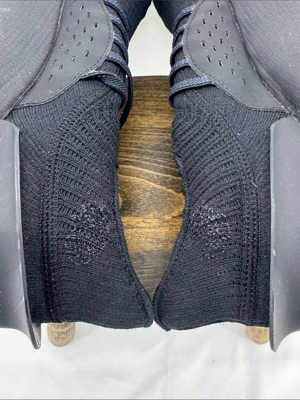 Under Armour Mens HOVR Phantom 3 ALL Black Slip-On Knit Sneakers, M 9.5. W 11
